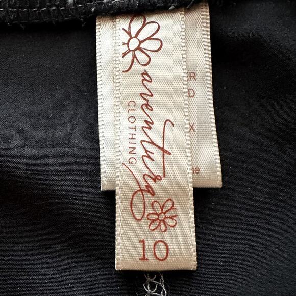 Adventura Black womens skirt eco-friendly Size 10 - Picture 7 of 8